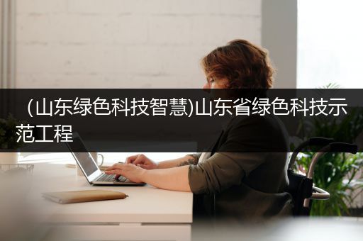 （山东绿色科技智慧)山东省绿色科技示范工程