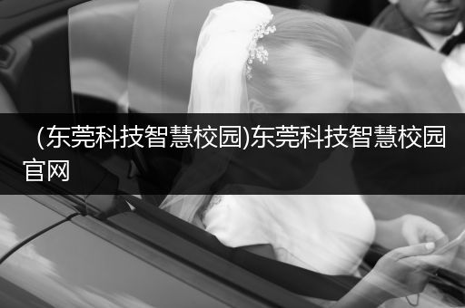 （东莞科技智慧校园)东莞科技智慧校园官网